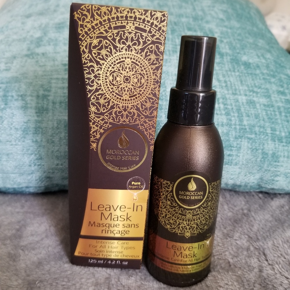 NIB Moroccan Gold Series Leave-In Mask